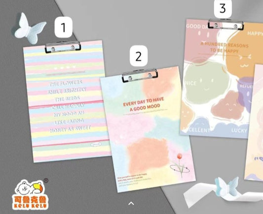 Pastel Clip Board