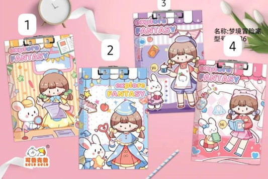 Kawaii Doll Clip Board