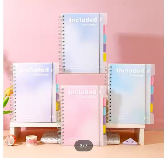 Included Journal/Notebook