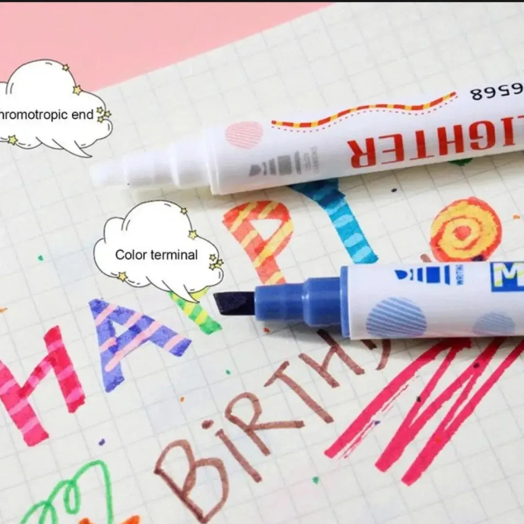 Magic Color Changing Double Head Highlighters