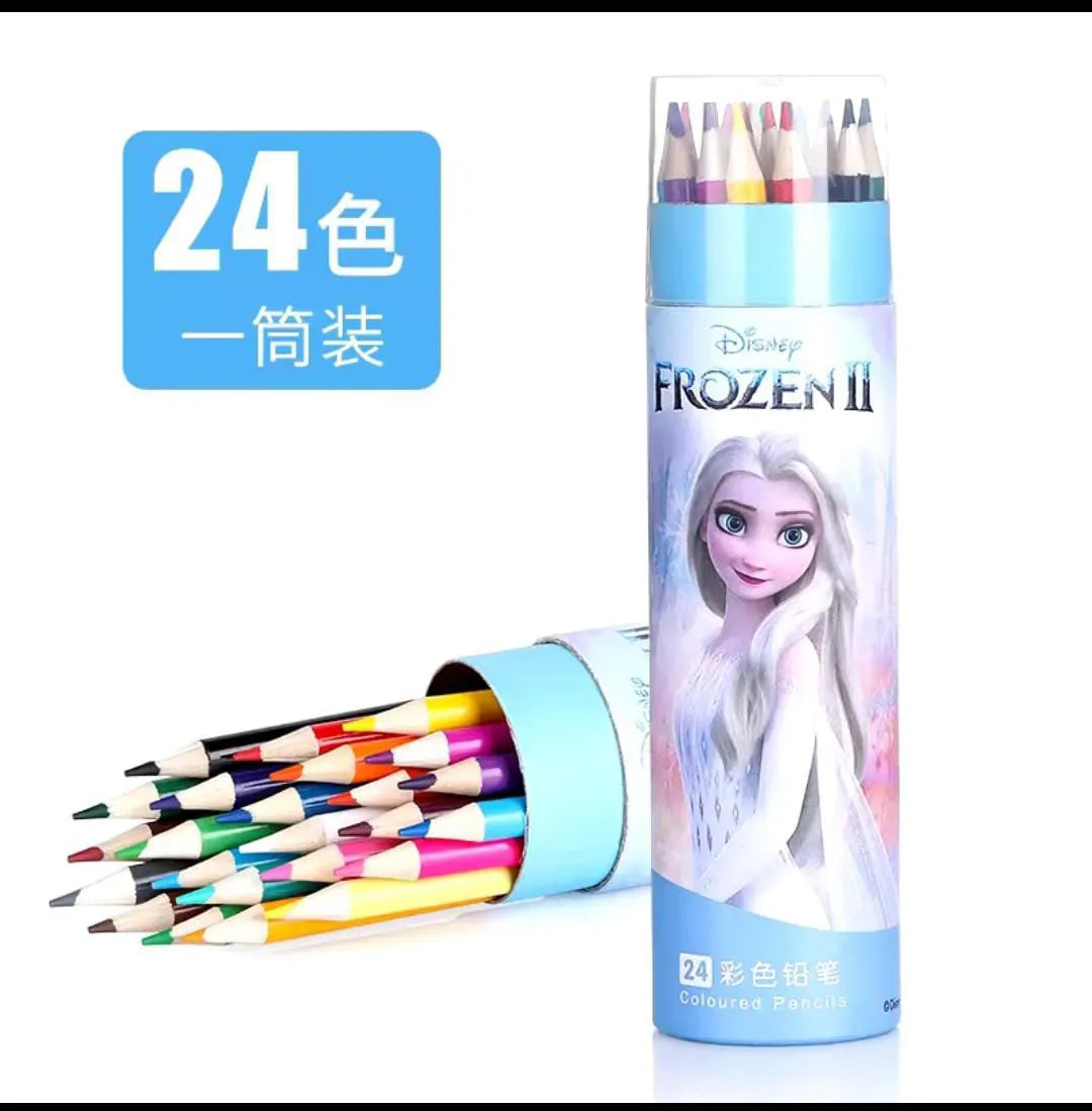 Frozen / Spiderman 24 Colors Box