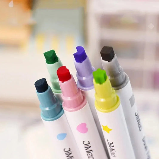 Dual Tip Stamp Markers