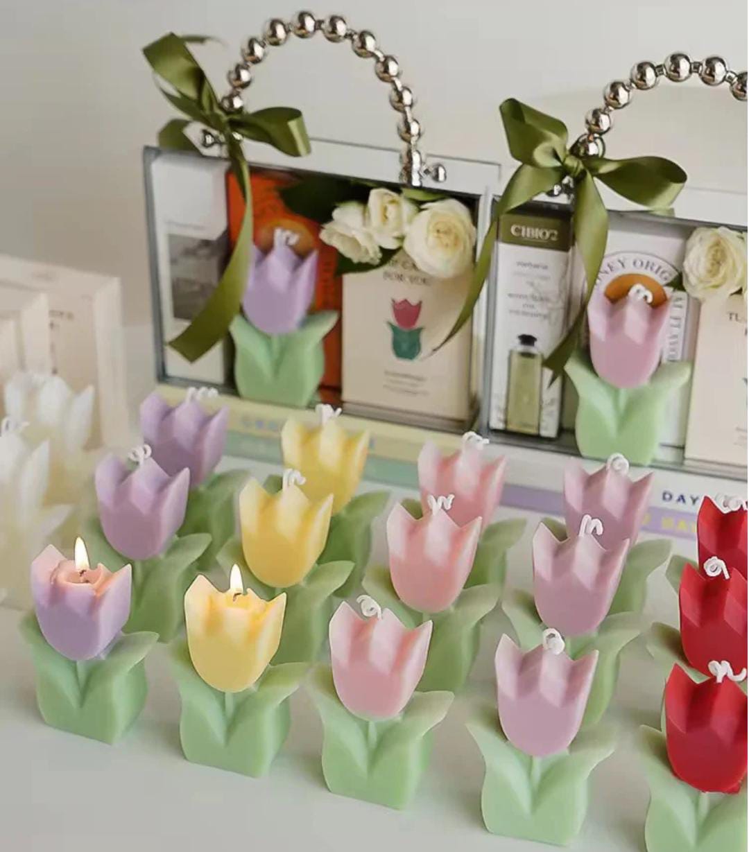 Tulip Scented Candles