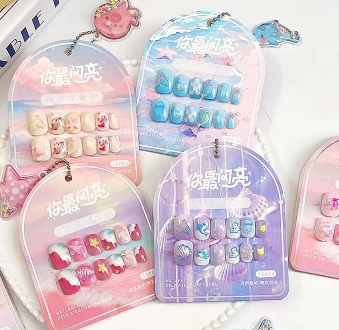 Sea Theme Nails