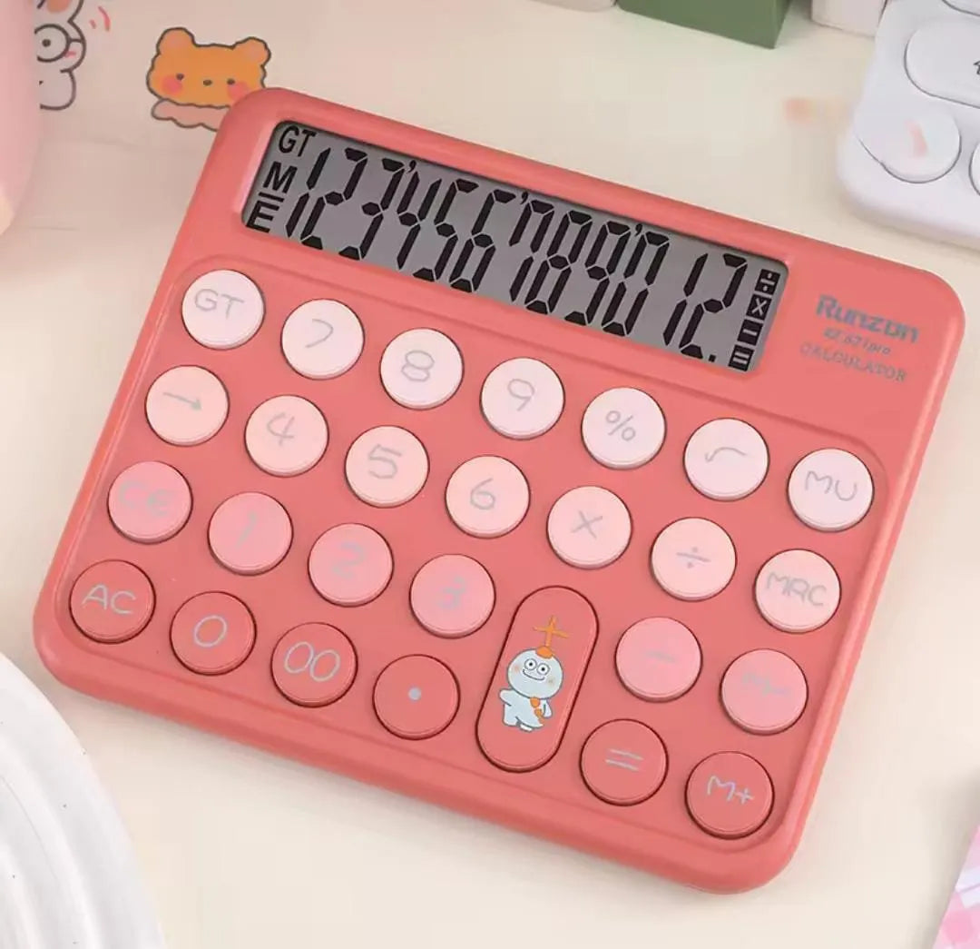 Korean Big Keys Mechanical Calculators