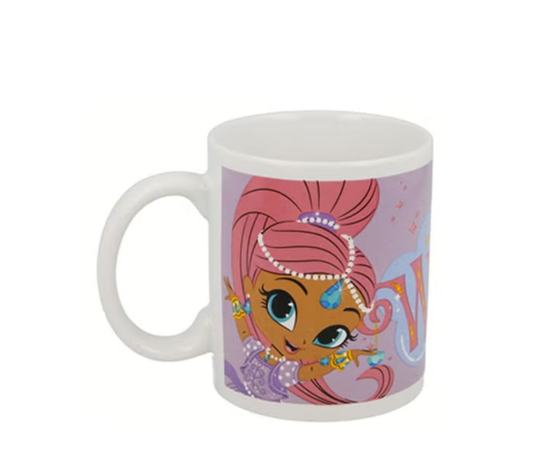 Shimmer And Shine Printed Mug Multicolour 325ml