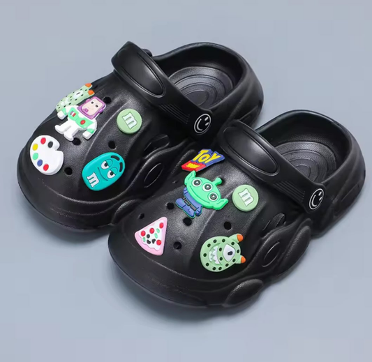 Toy story Black Crocs