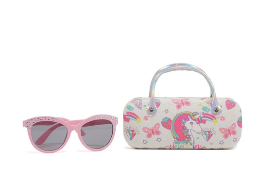 VEST unicorn sunglasses and hard case set