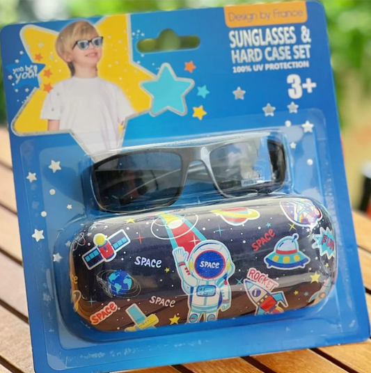 VEST Space sunglasses and hard case set