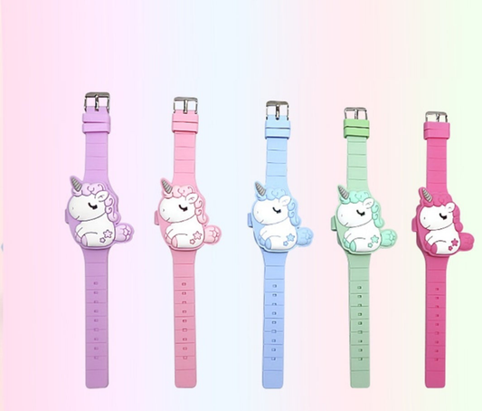 Unicorn flip watch