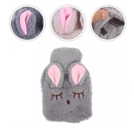 Cute Animal Fluffy Hot Water Bag