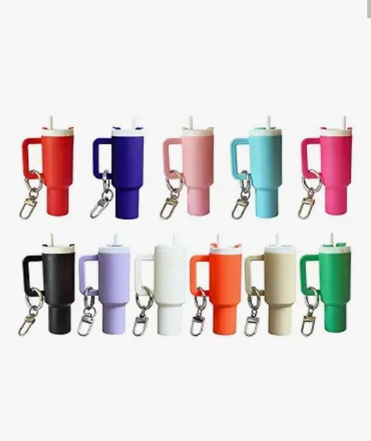 Tumbler shape keychains