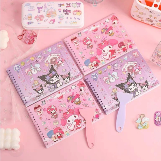 Sanrio A5 Stickers Landscape Scrapbook