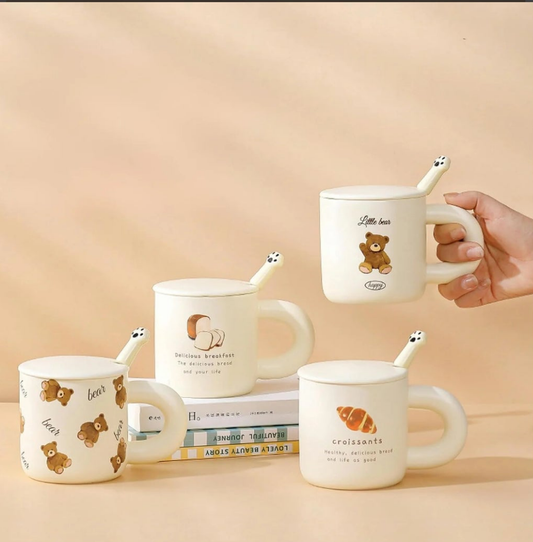 Trendy ceramic Honey Bear Mugs