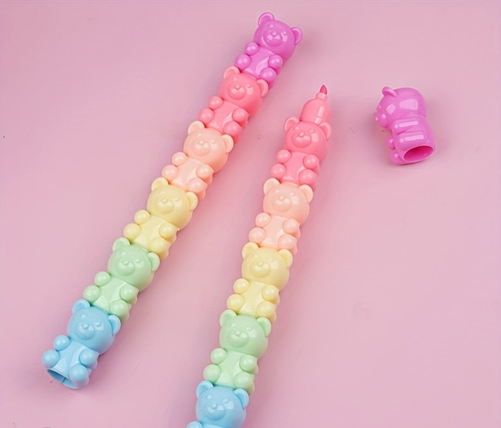 Bear 5 in 1 highlighters