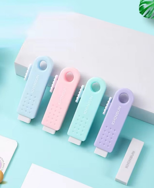 Push-Pull Erasers