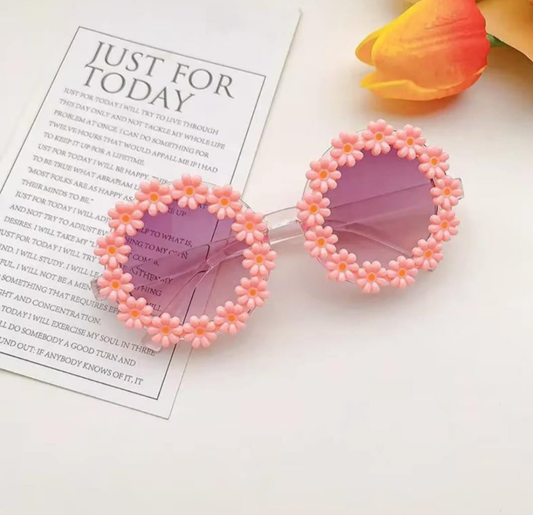 Flower Sun Glasses For Baby Girls