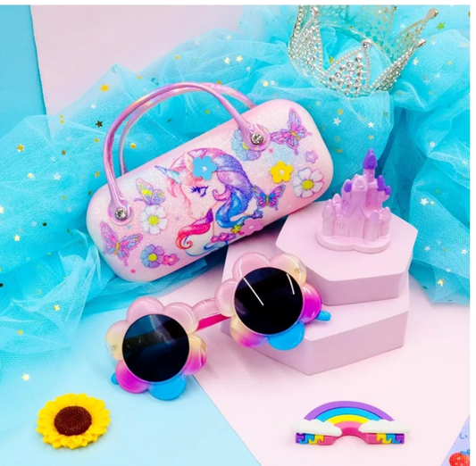 VEST Unicorn sunglasses and hard case set