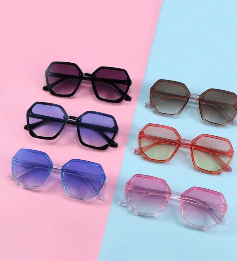 octagonal-shaped sunglasses