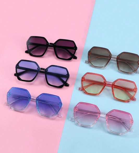 octagonal-shaped sunglasses
