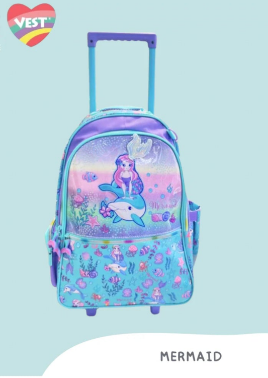 Vest Mermaid Trolley bags