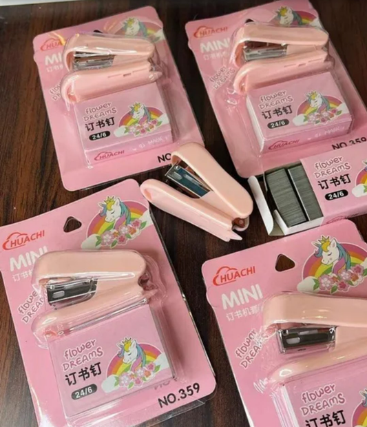 Unicorn mini staplers set