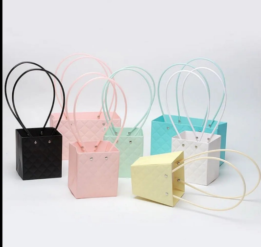 Reusable waterproof mini flower Gift bags