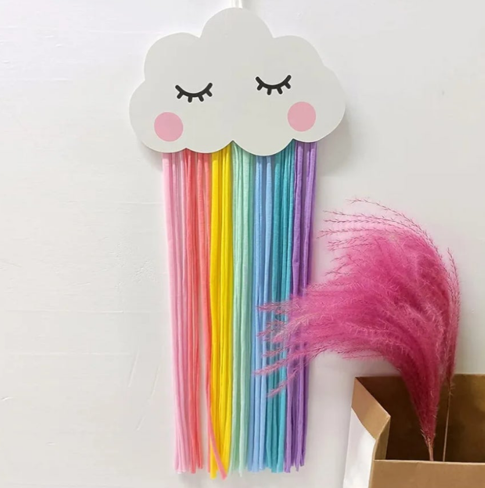 cloud-shaped hair accessories organizer