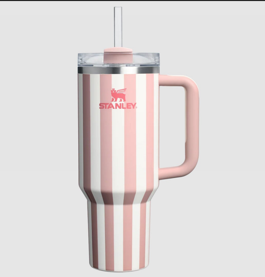 STANLEY pink Quencher H2.0 FlowState Tumbler 40oz