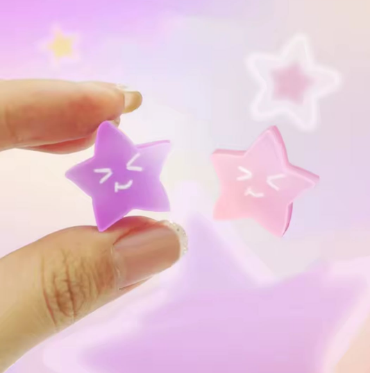 Jelly erasers with heart box