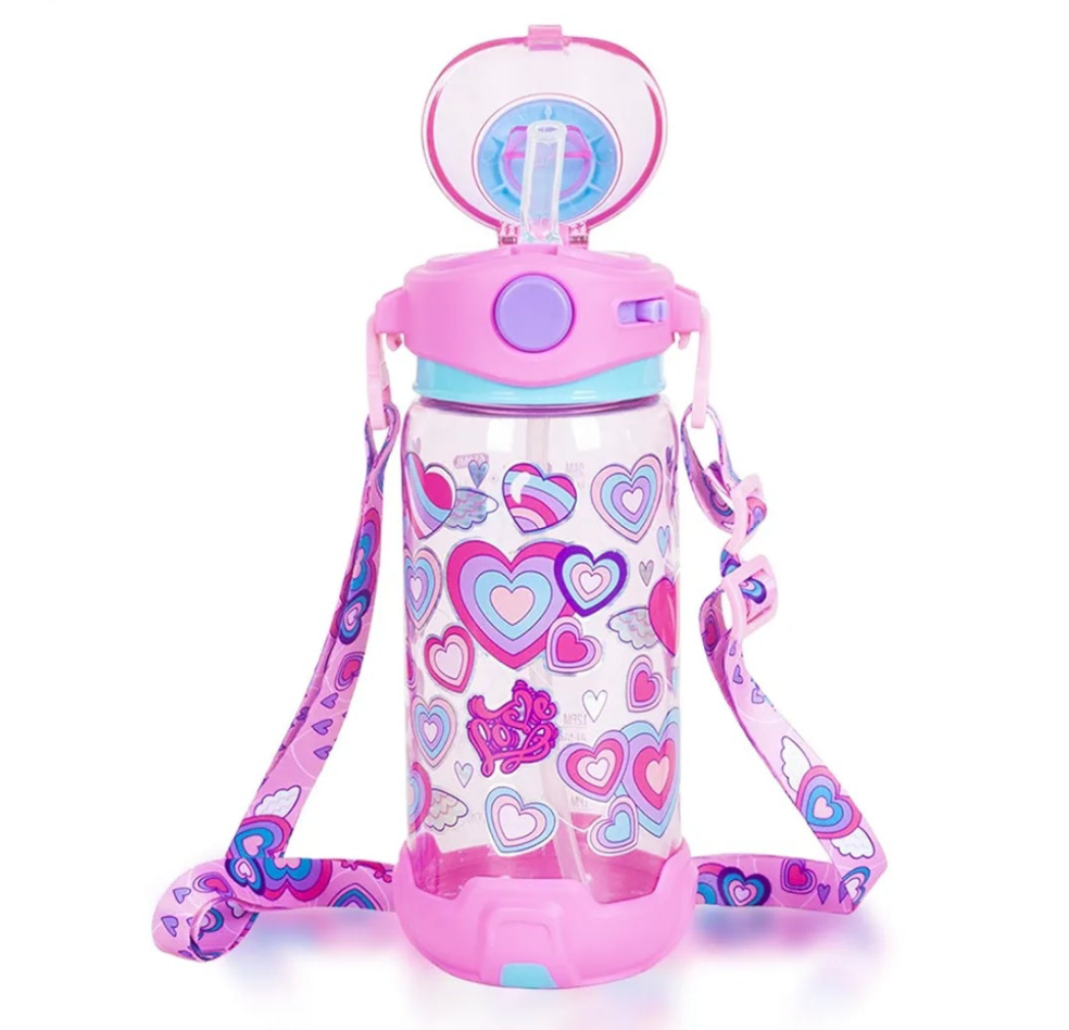 VEST Mermaid Printed Sipper Water Bottle 650ml