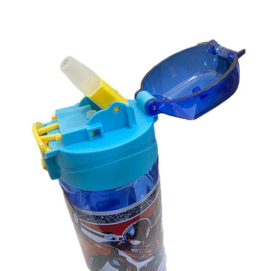 Spiderman theme water bottles