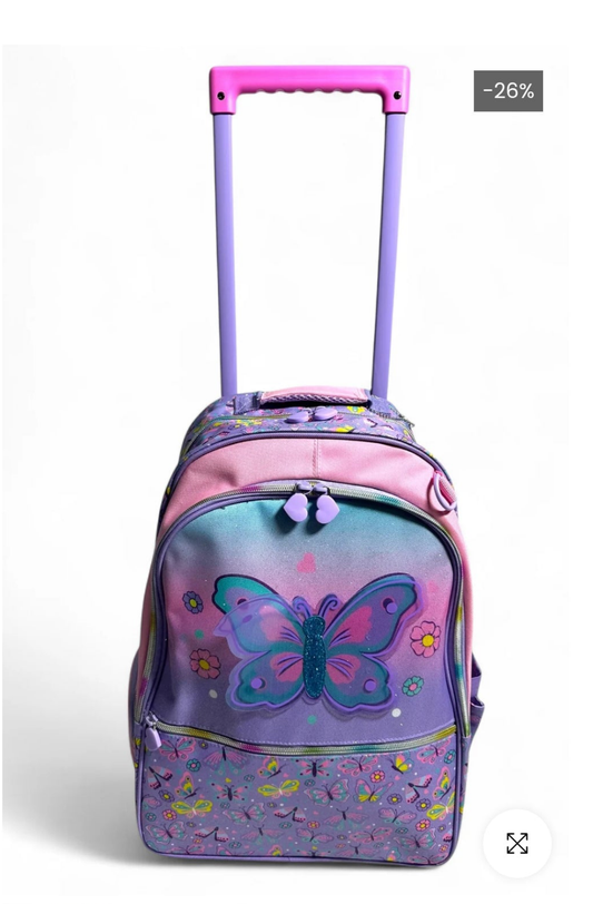 Vest Butterfly Trolly Bags