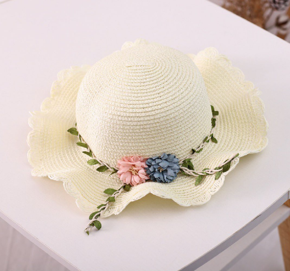 Flower Hat and Bag Set