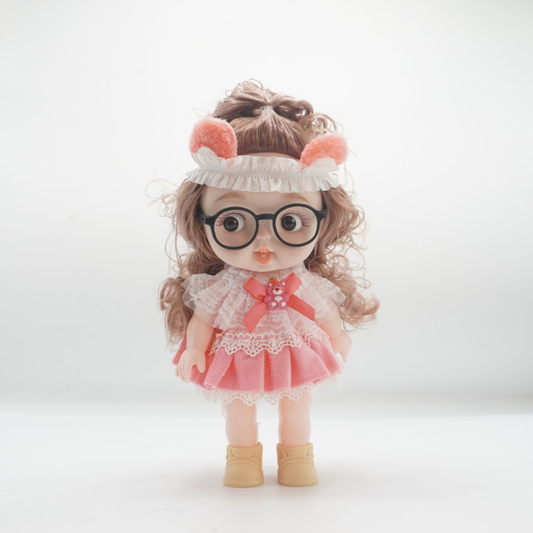 Innocent face dolls with music title