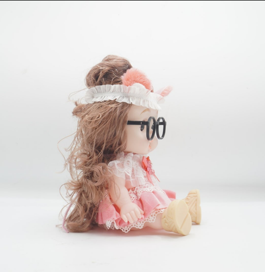 Innocent face dolls with music title