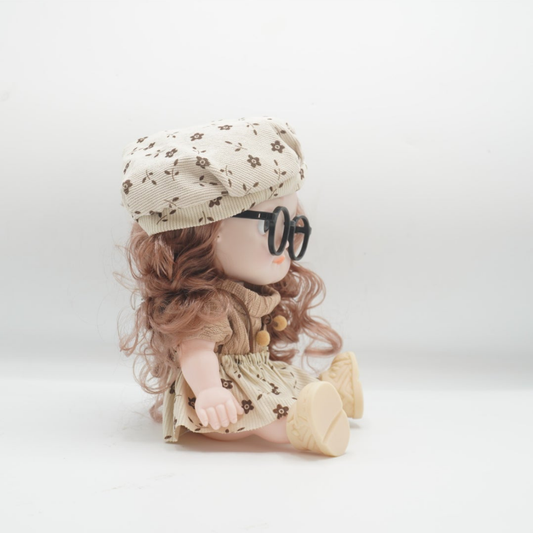Innocent face dolls with music title