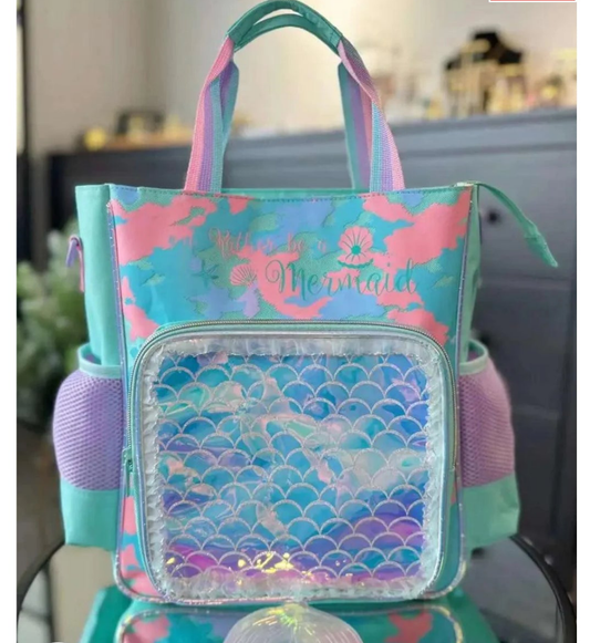 VEST Mermaid Tote bags