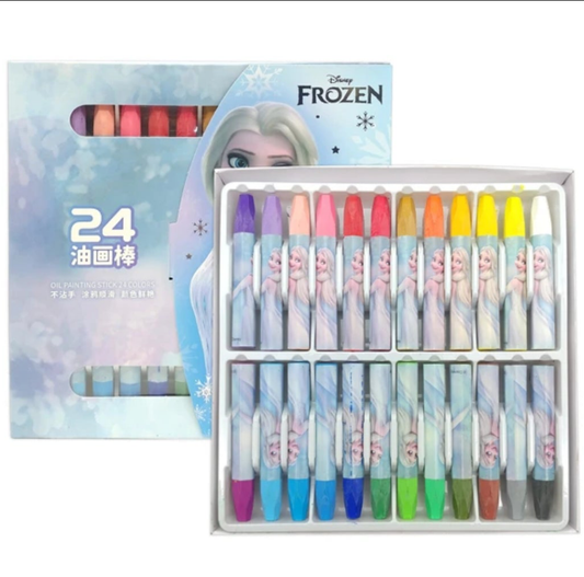 Frozen and spiderman crayons (0rignal Disney)