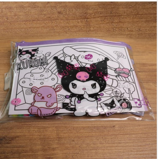Kuromi stationary set (10 pcs)