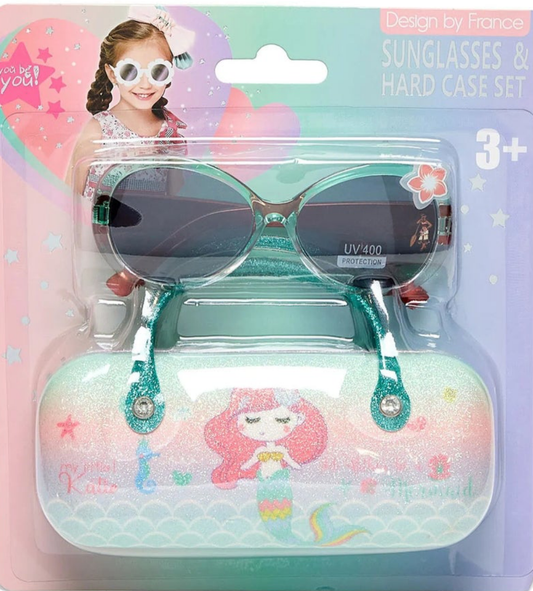 VEST Mermaid sunglasses and hard case set