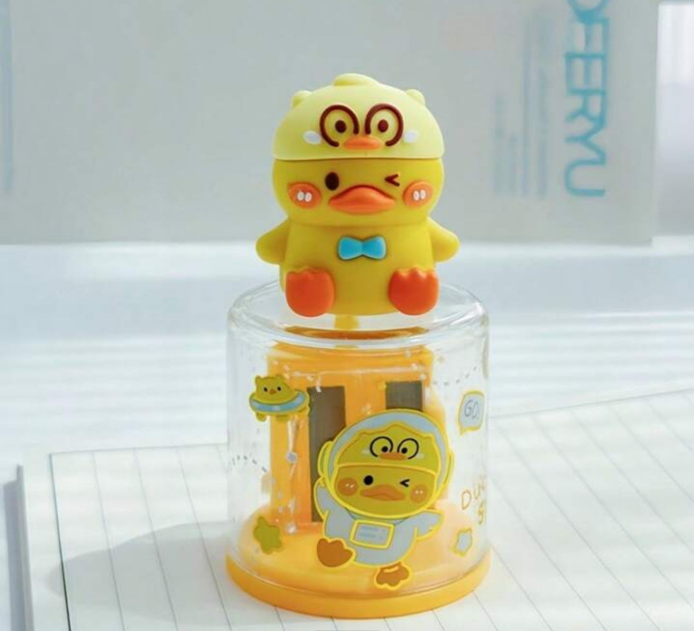 3D yellow duck sharpner