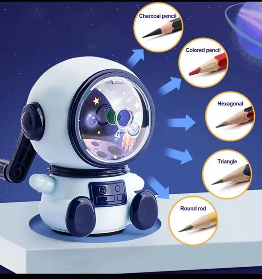 Astronaut mechanical sharpner
