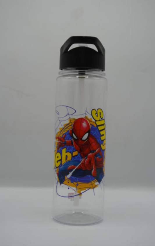 Spider-Man themed water bottle