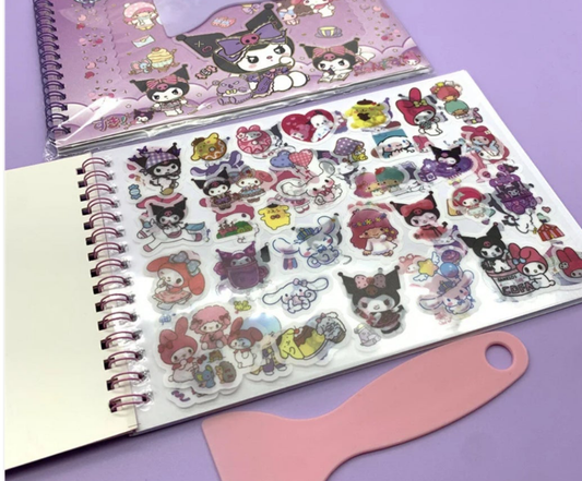 Sanrio A5 Stickers Landscape Scrapbook