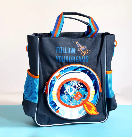 VEST space tote bag
