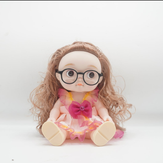 Innocent face dolls with music title