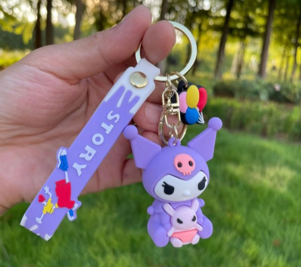 Kuromi Keychains