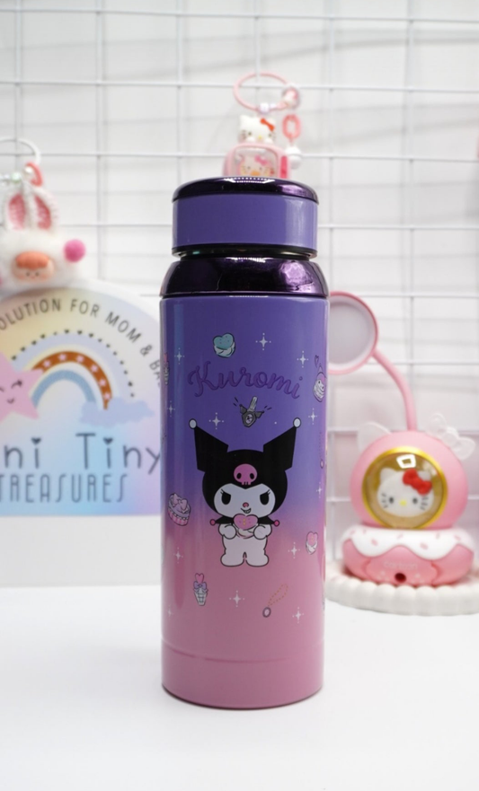 kuromi stainless steel water bottle