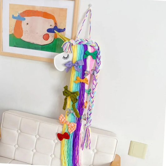 Unicorn hair accessories organizer